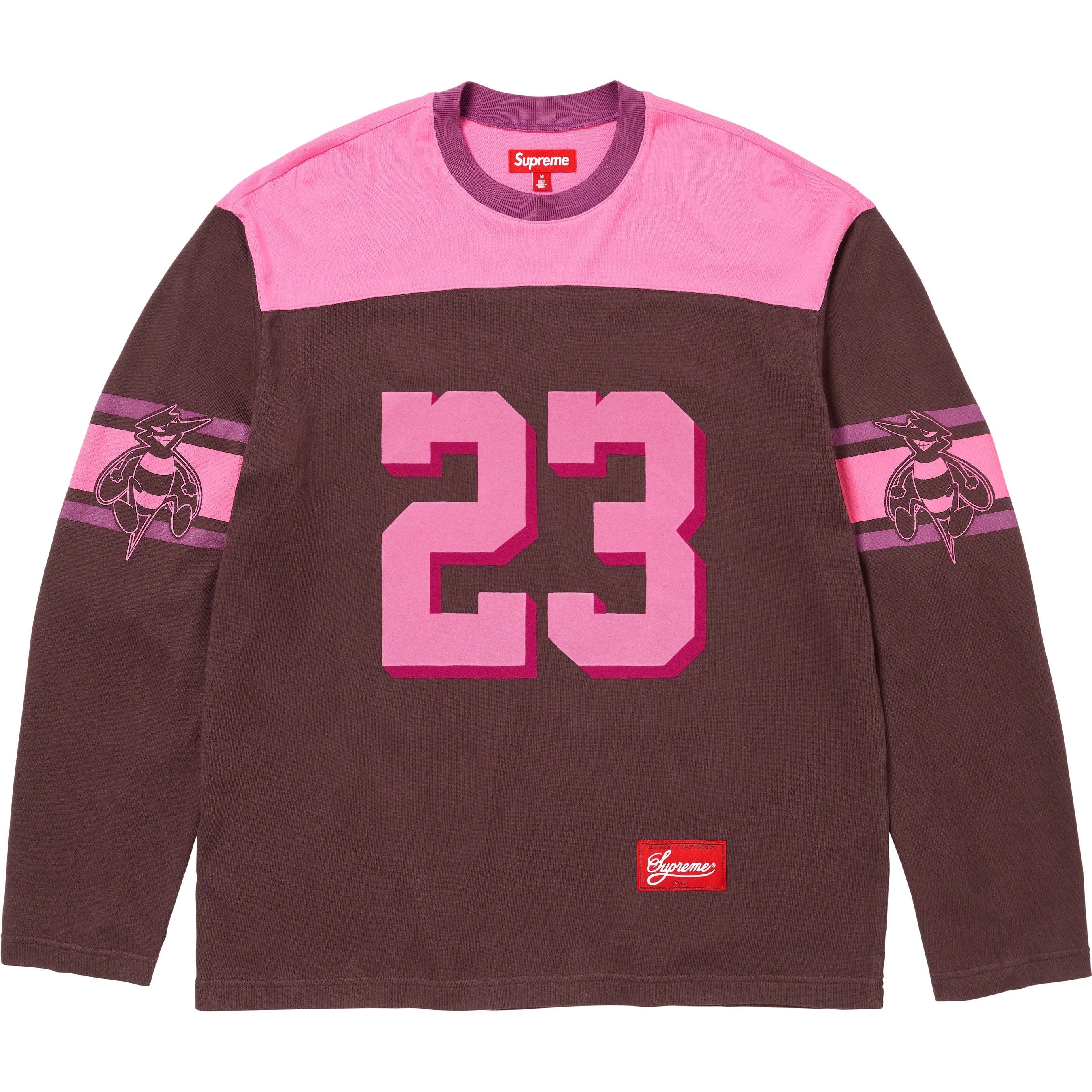 Bumblebee L/S Football Top view 8